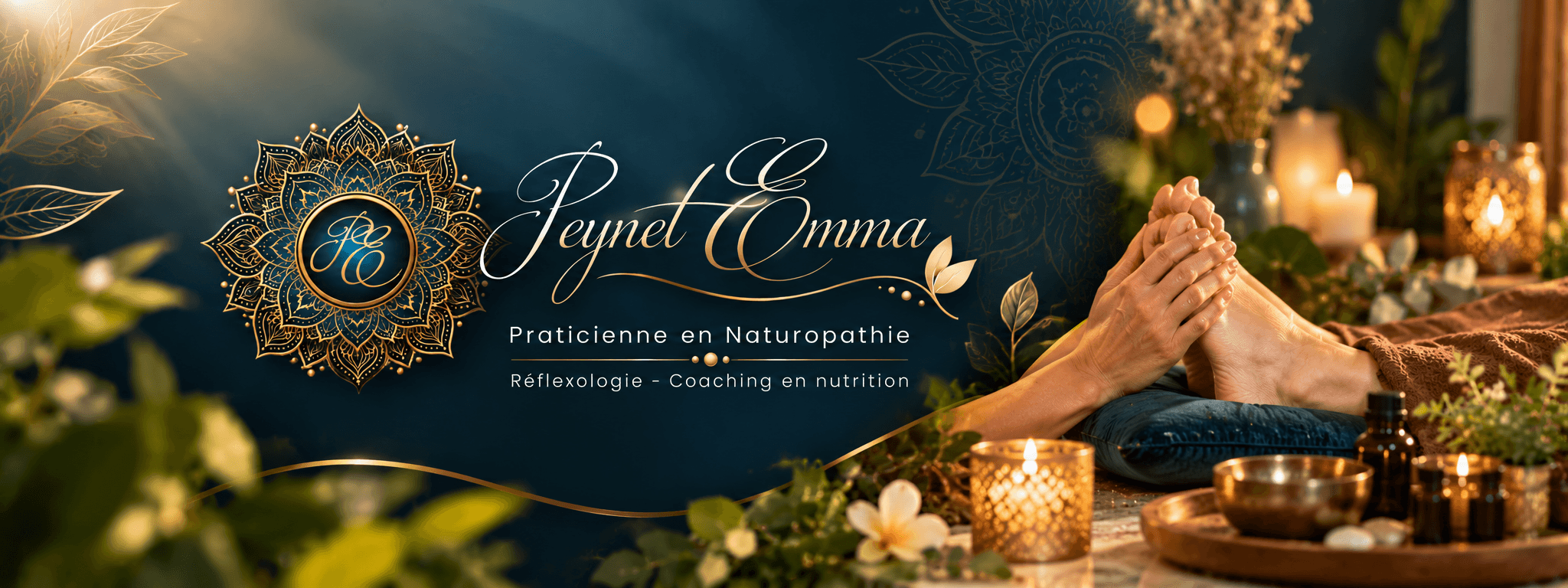 Emma Peynet, praticienne en naturopathie, réflexologie et coaching en nutrition